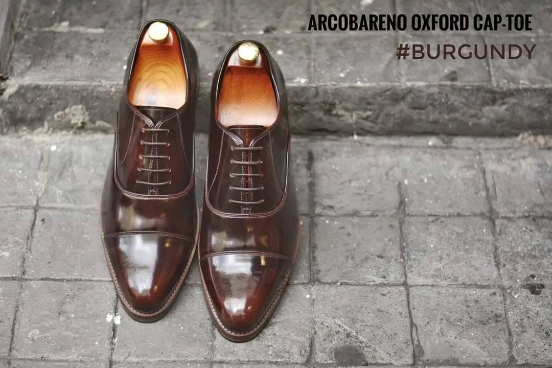 502-1 Oxford Burgundy x WoodenSoles