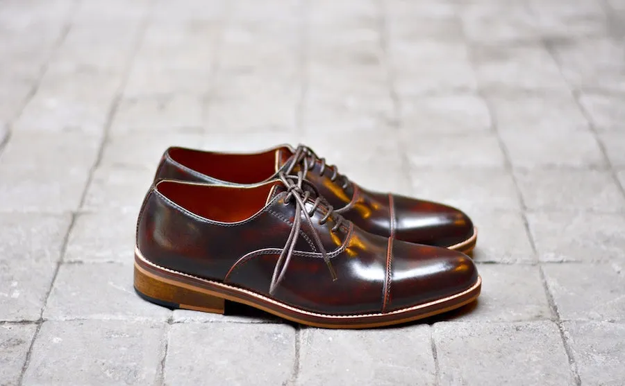 502-1 Oxford Burgundy x WoodenSoles