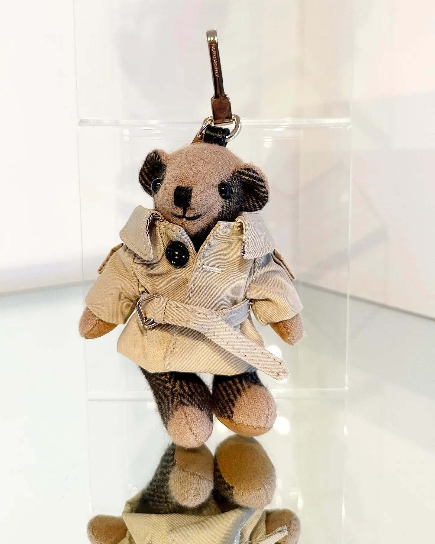 BURBERRY Thomas Bear Key & Bag Charm