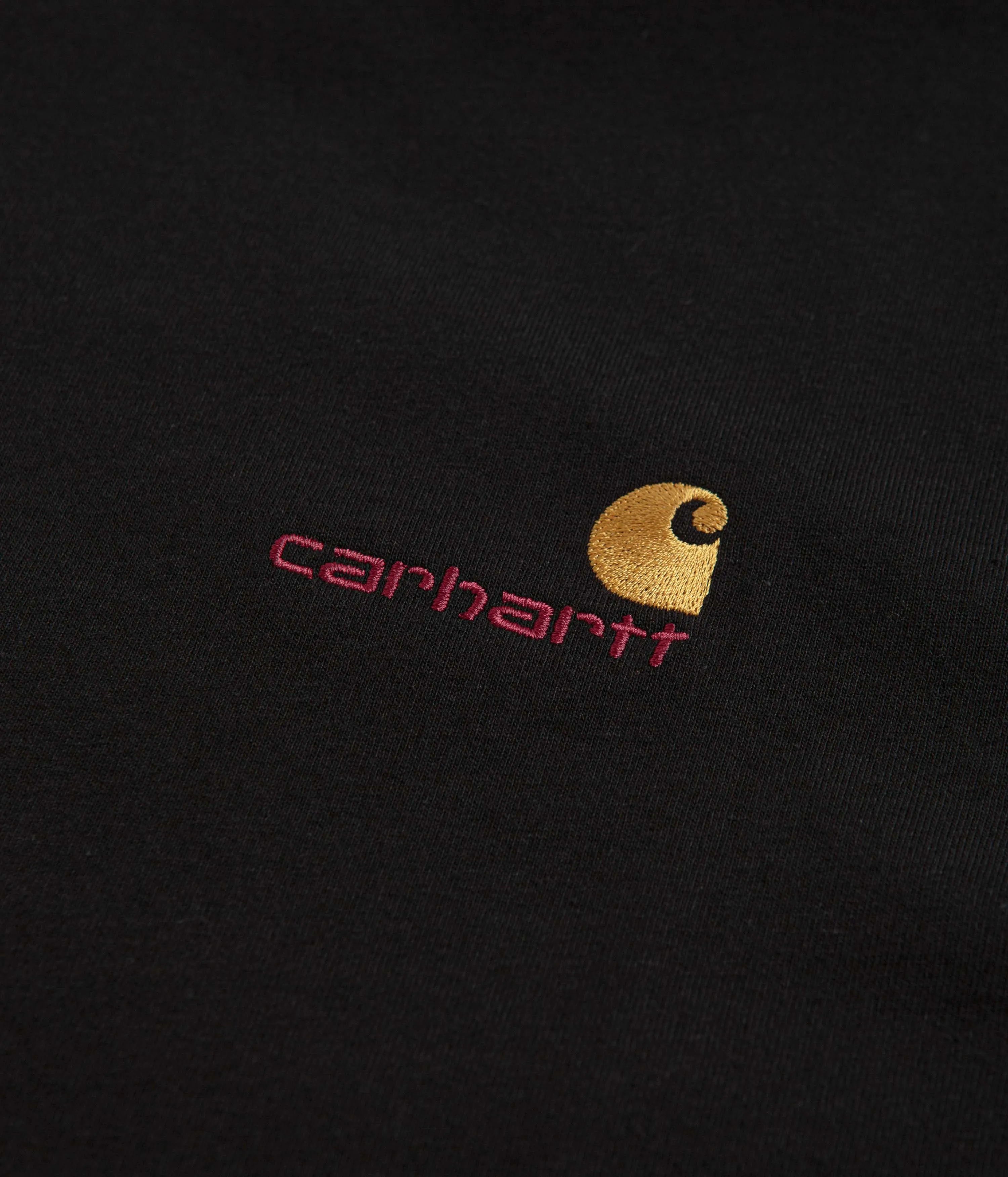 Carhartt American Script T-Shirt - Black