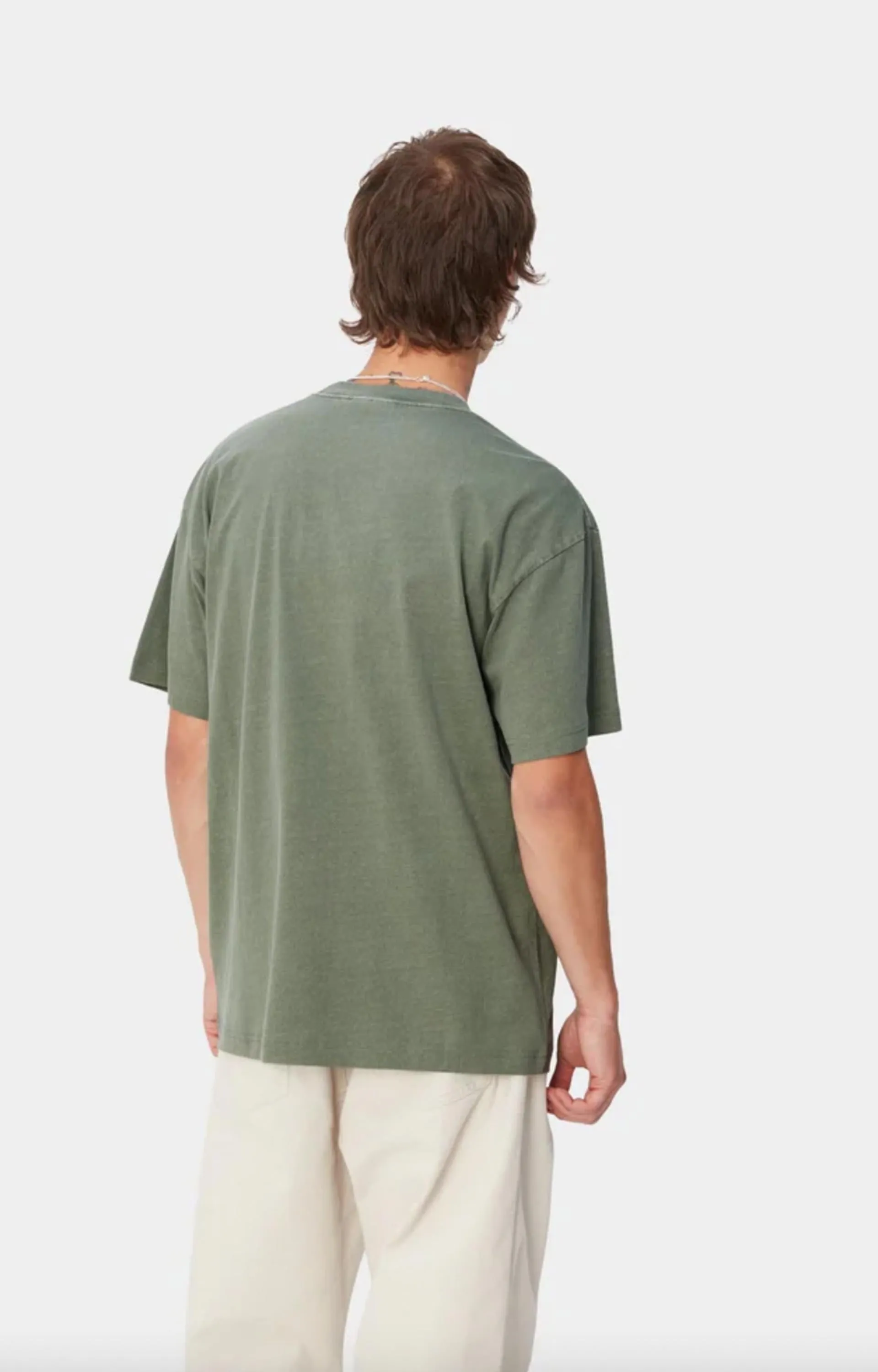 Carhartt WIP Flying Ducks T-Shirt, Duck Green Garment Dyed