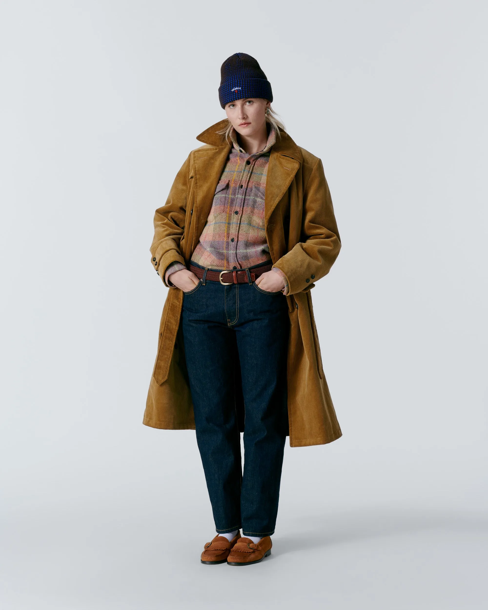 Corduroy Trench Coat