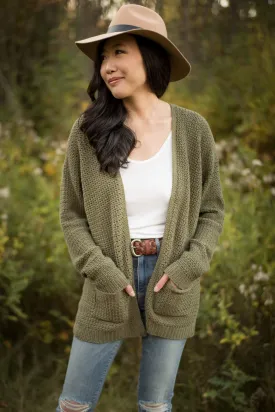 Crochet Kit - Olivewood Cardigan