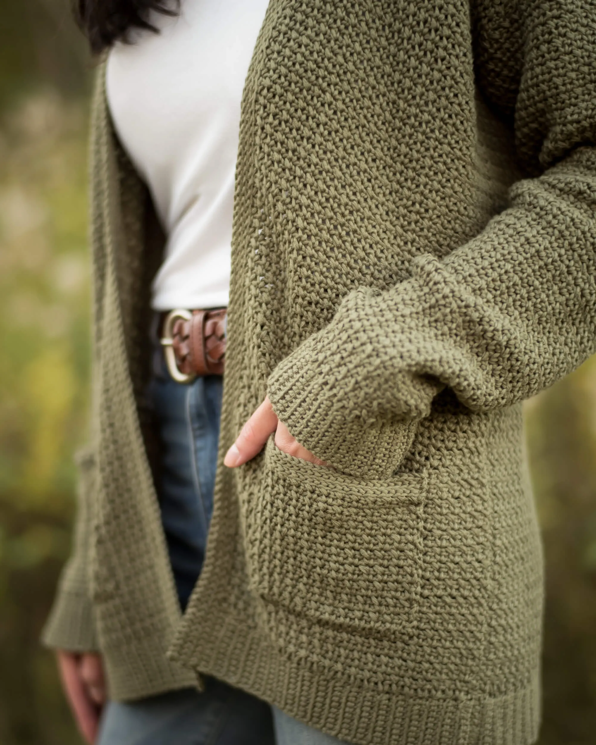 Crochet Kit - Olivewood Cardigan