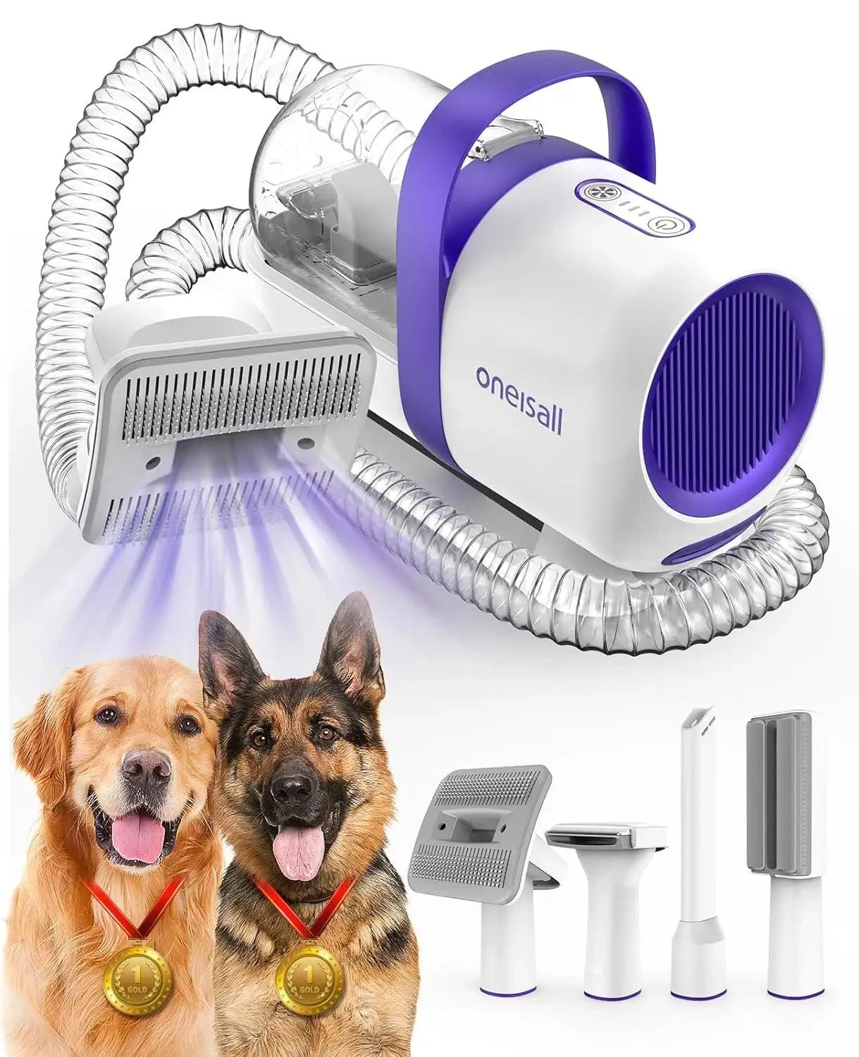 Dog Vacuum Brush Grooming Tools