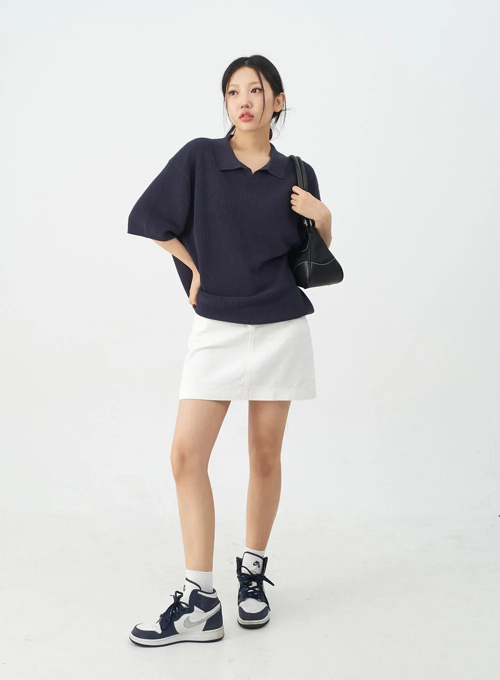 Everyday A Line Cotton Skirt CJ10