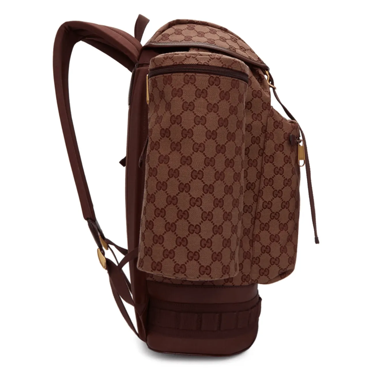 Gucci Alpine Trekking Backpack Beige Bordeaux