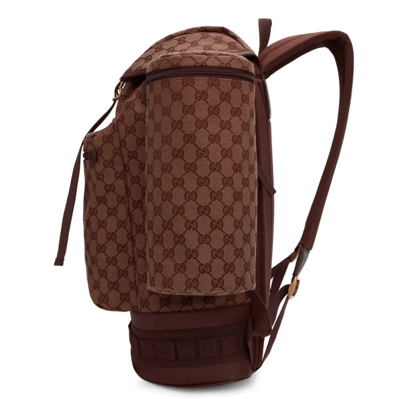 Gucci Alpine Trekking Backpack Beige Bordeaux