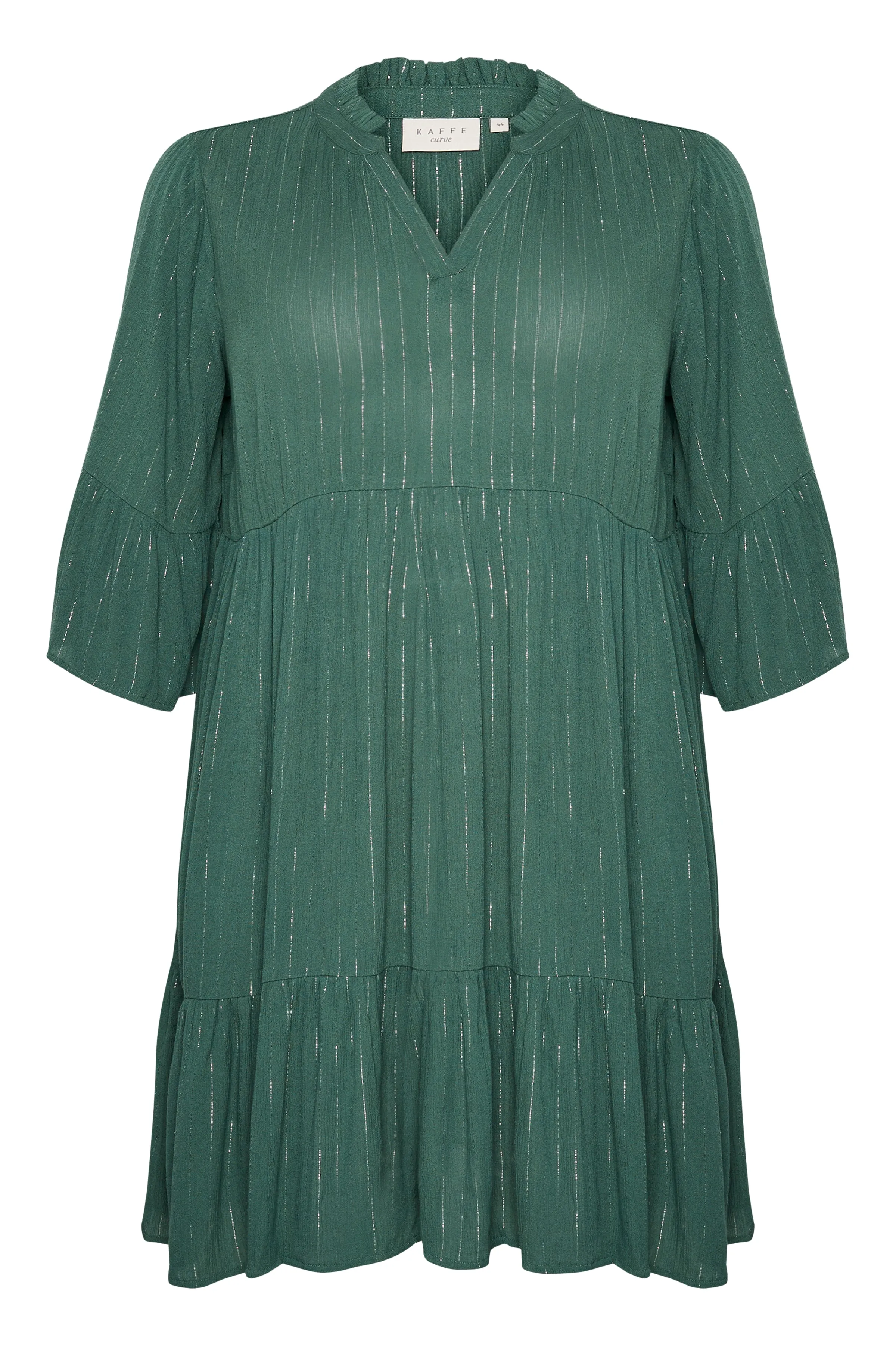 Kaffe Curve Lio Dress in Green