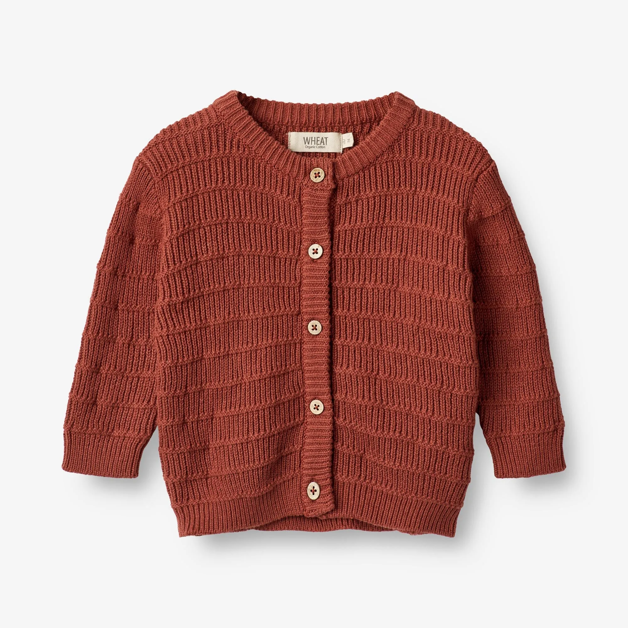 Knit Cardigan Villy | Baby - red