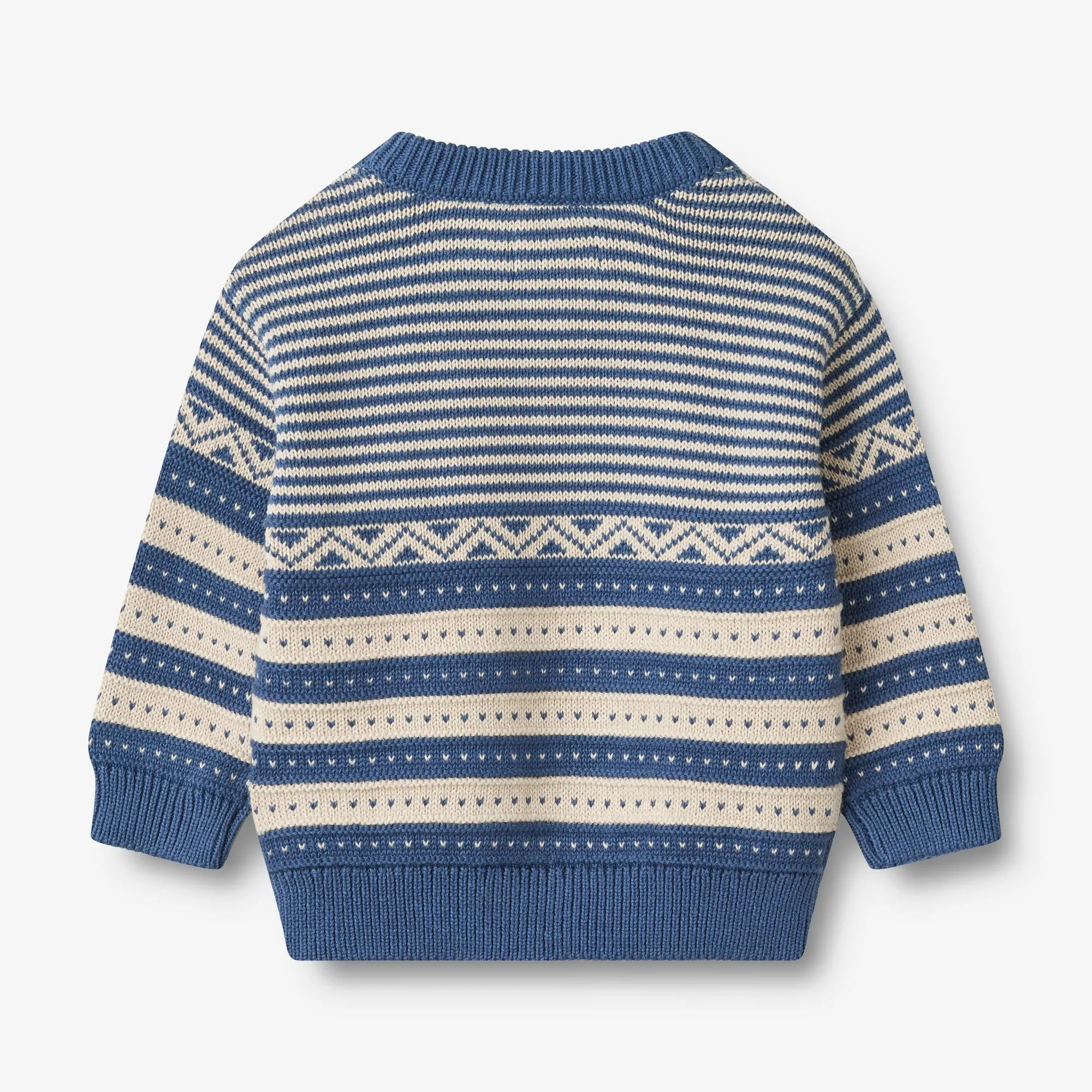 Knit Pullover Janus | Baby - deep ocean