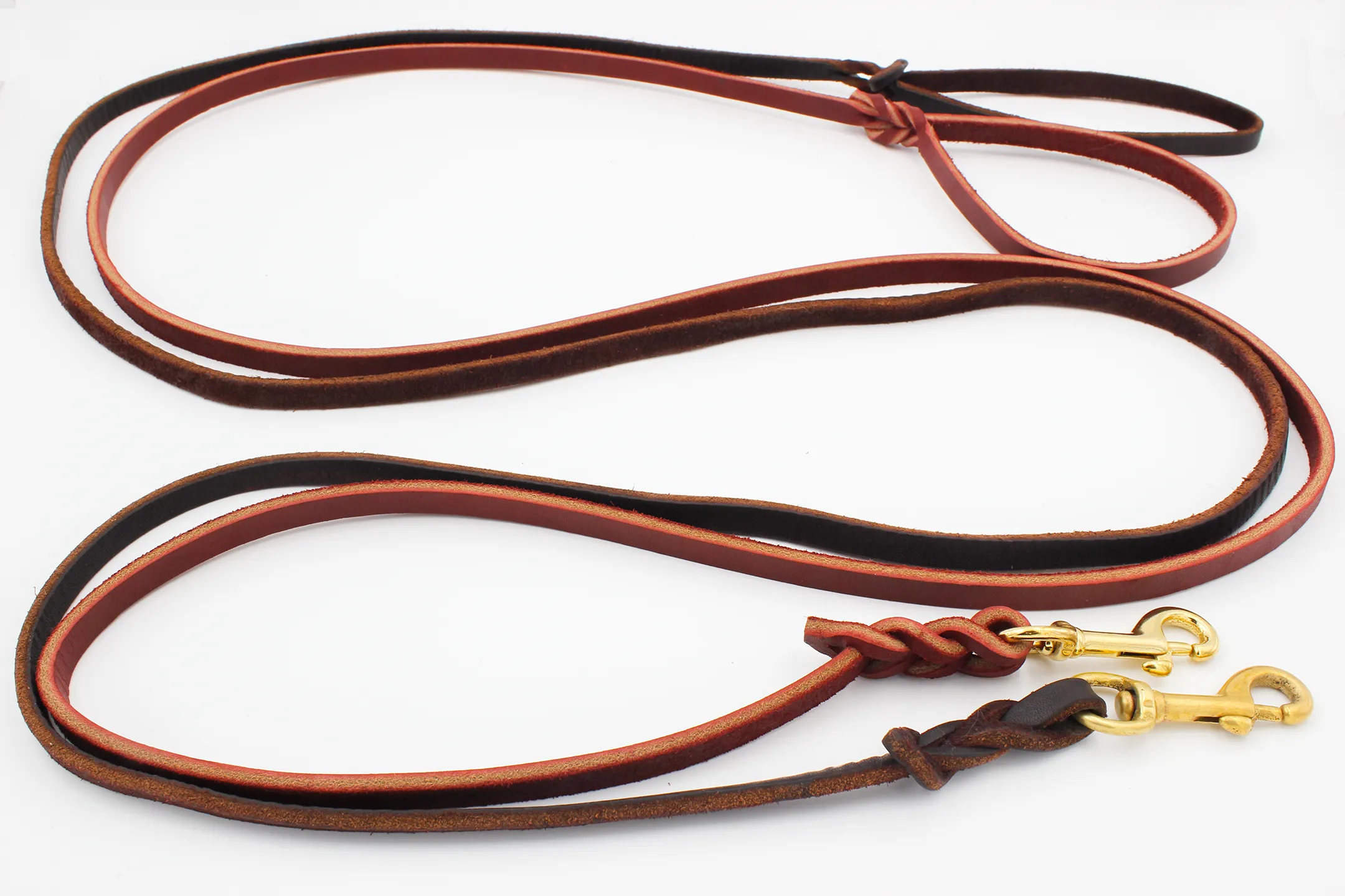 Latigo Leather Leashes 4'