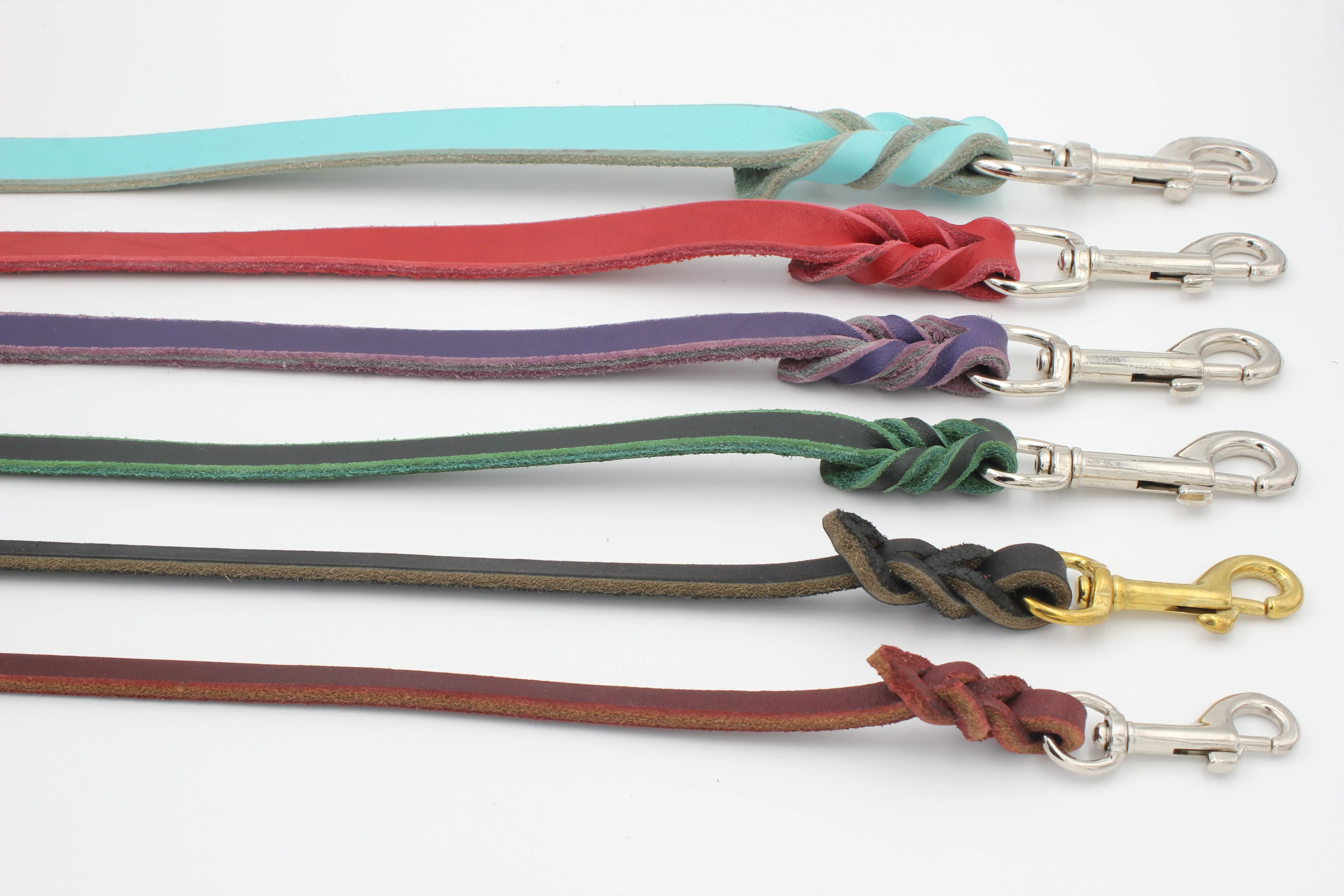 Latigo Leather Leashes 4'