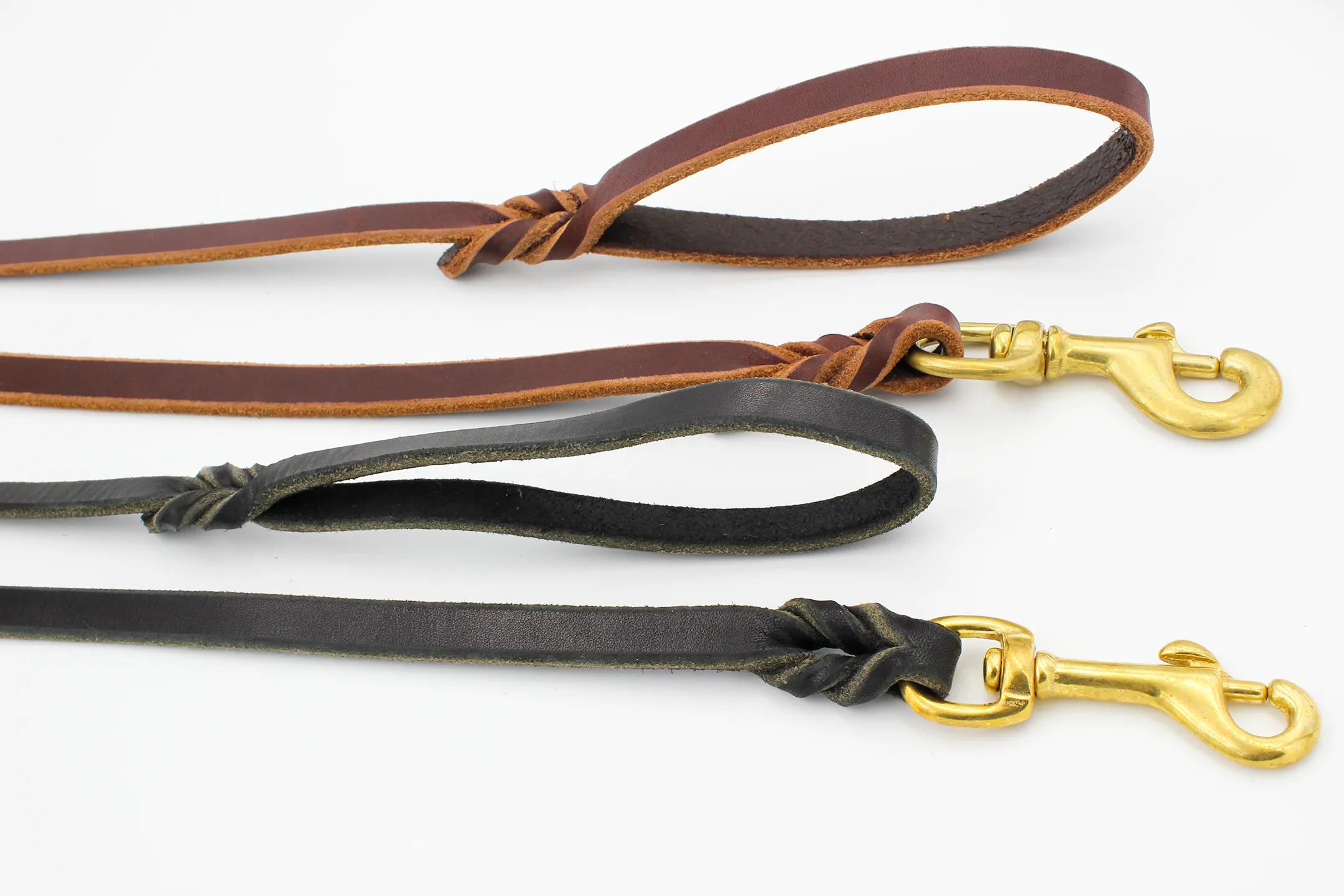 Latigo Leather Leashes 4'