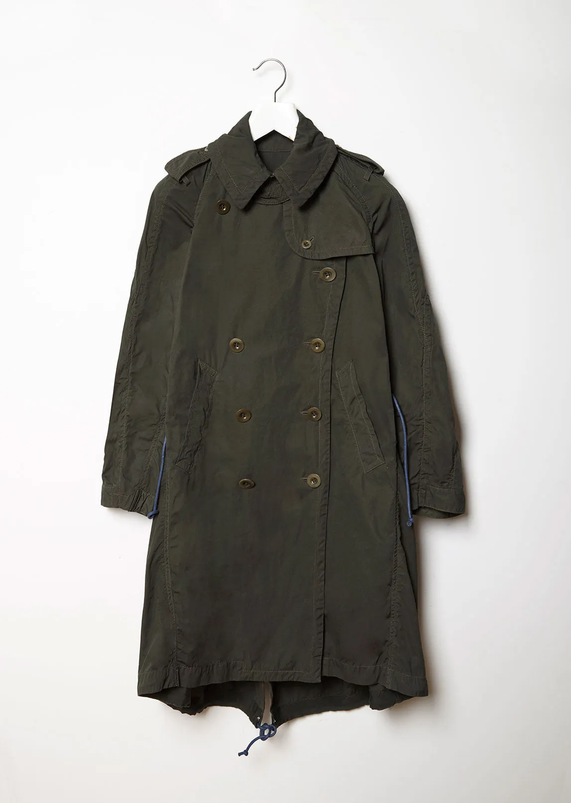 Overdyed Trench Coat