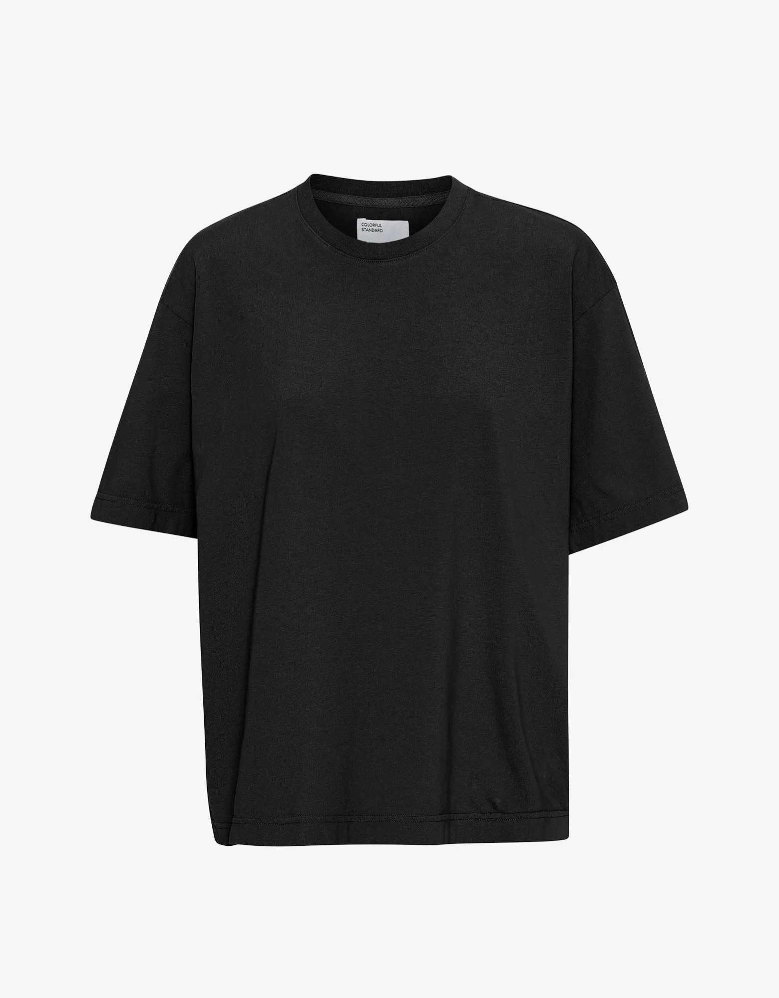 Oversized Organic T-Shirt - Deep Black