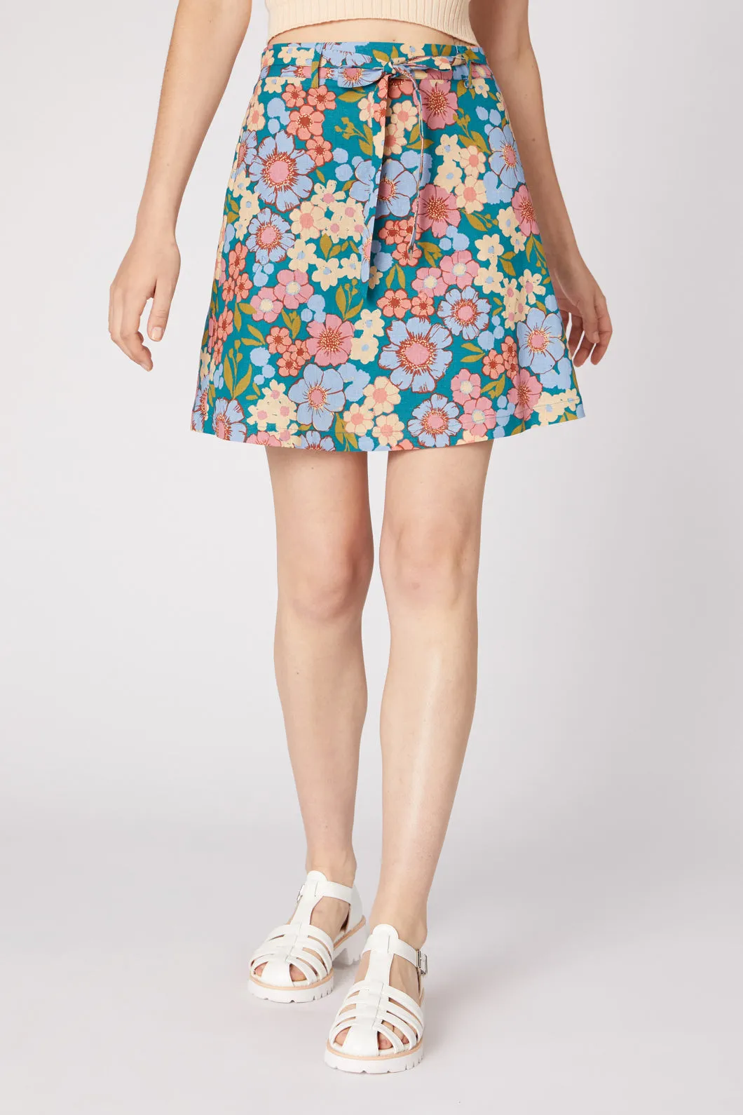 Romantic Floral Skirt