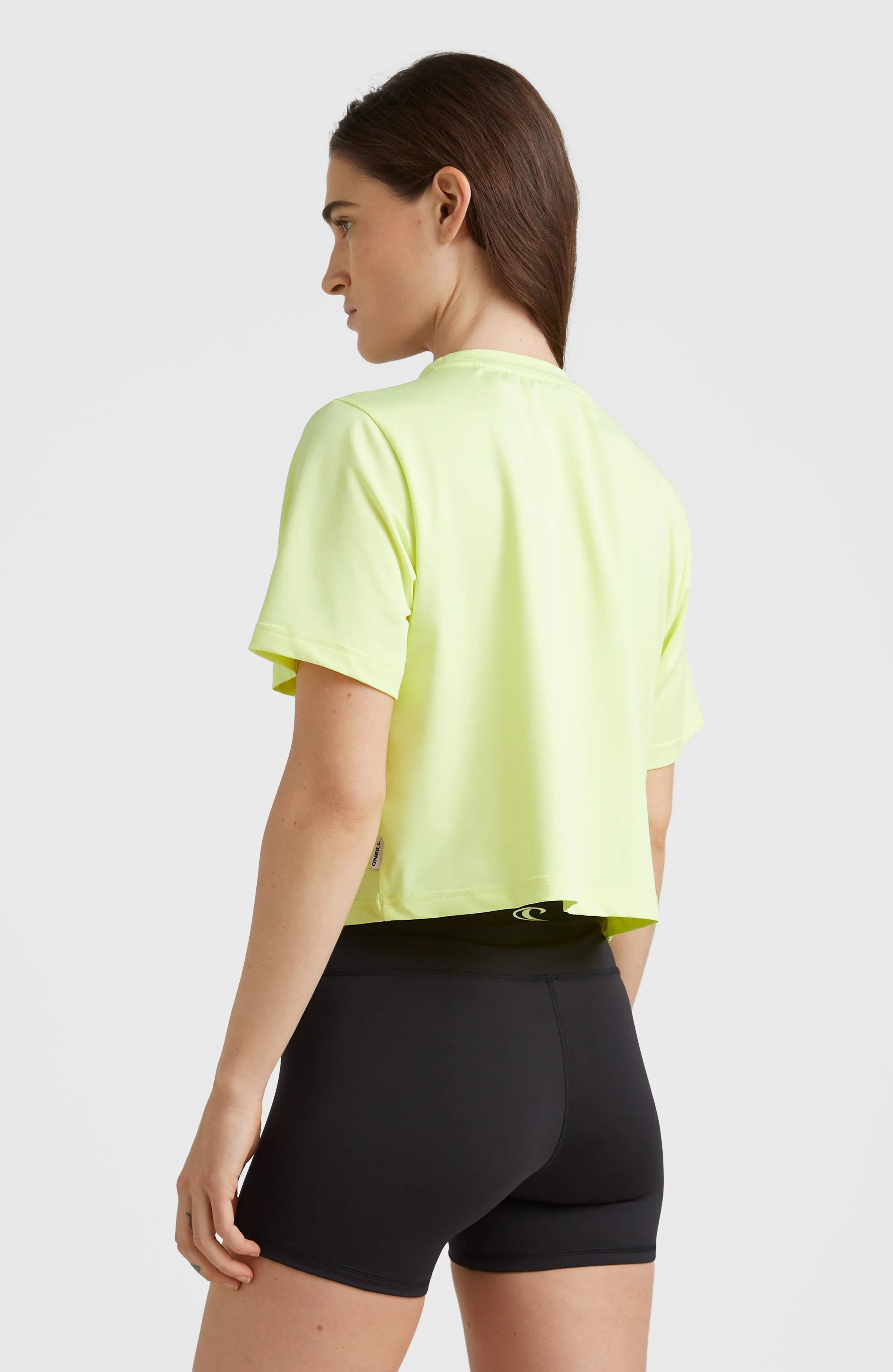 Rutile Cropped T-Shirt | Sunny Lime