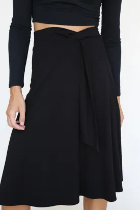 Sarah Twist Midi Skirt