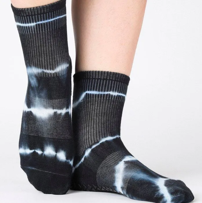 Shibori Ankle - Grip Sock (Pilates/ Barre)