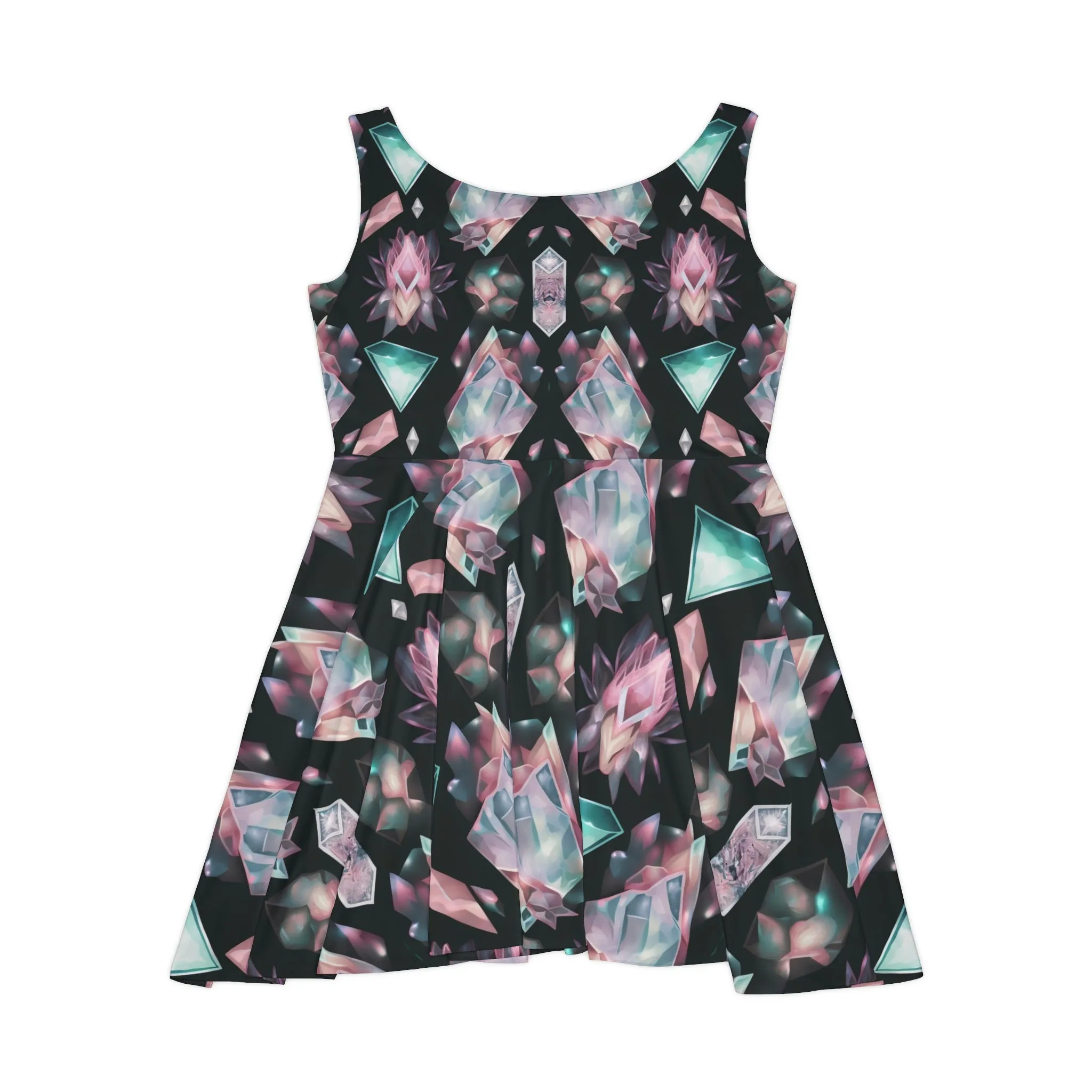 Shine Bright Like a Damond Rave Skater Dress #