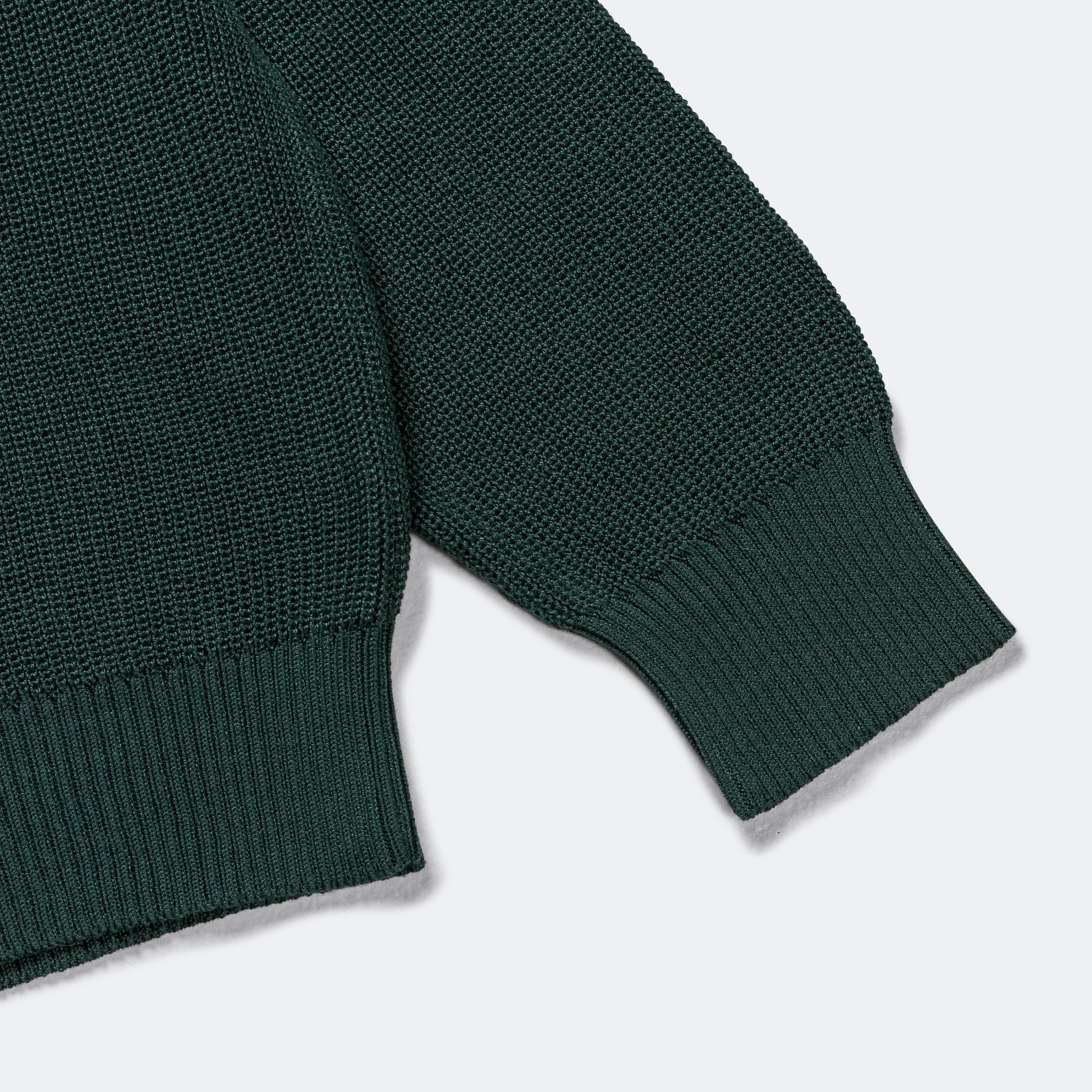 Slouchy LS Polo - Green