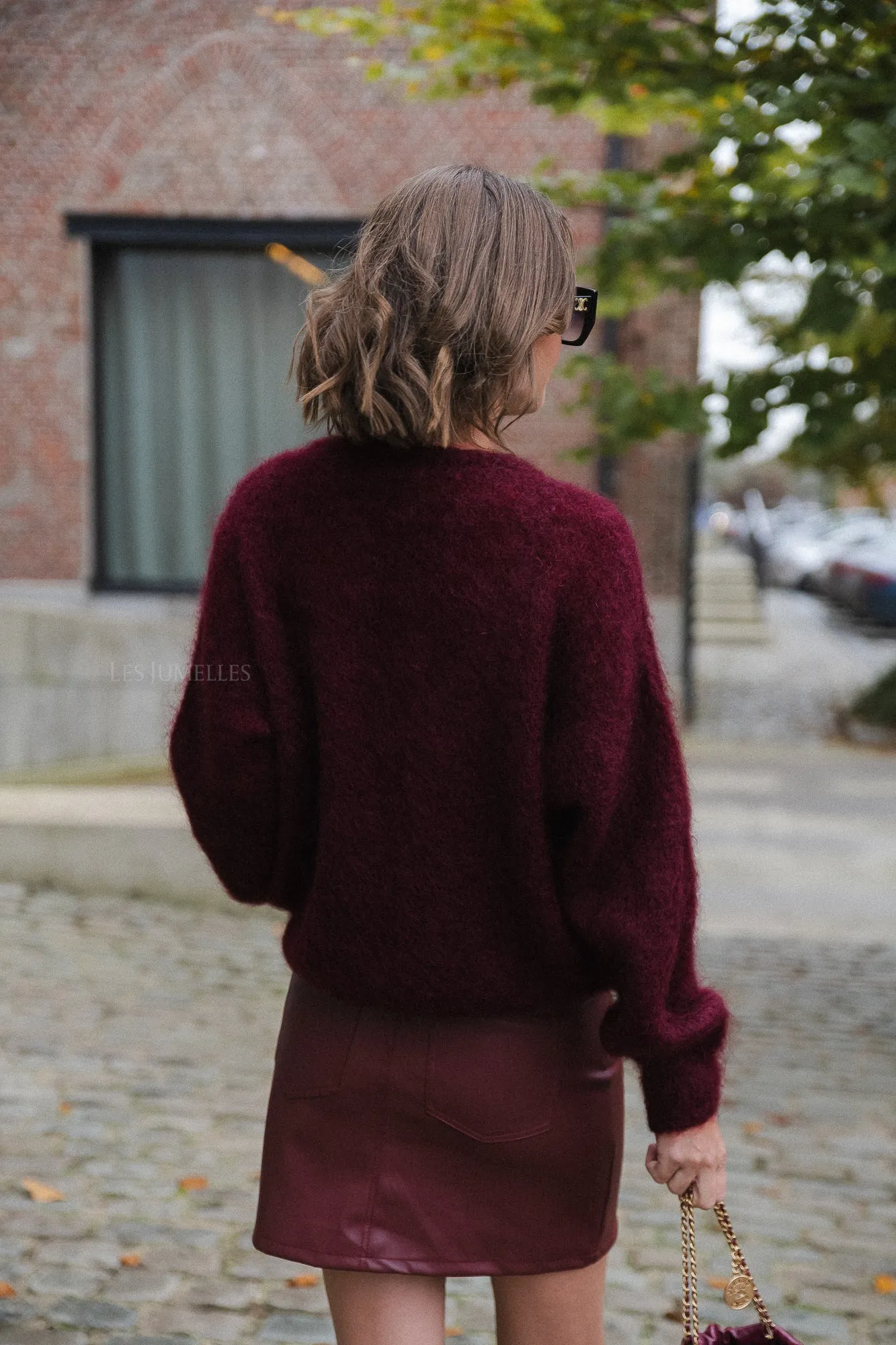 Susan skirt burgundy