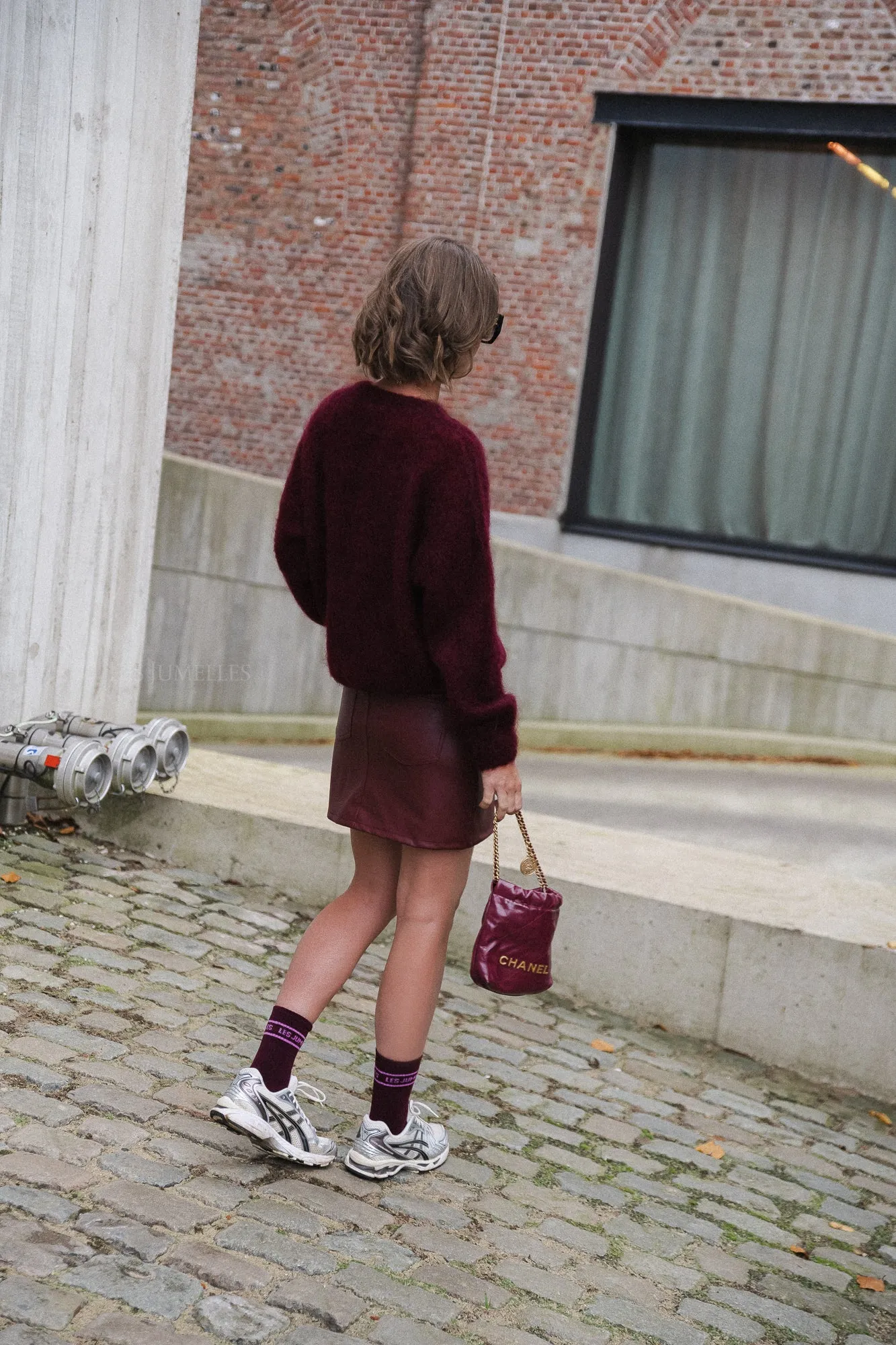 Susan skirt burgundy