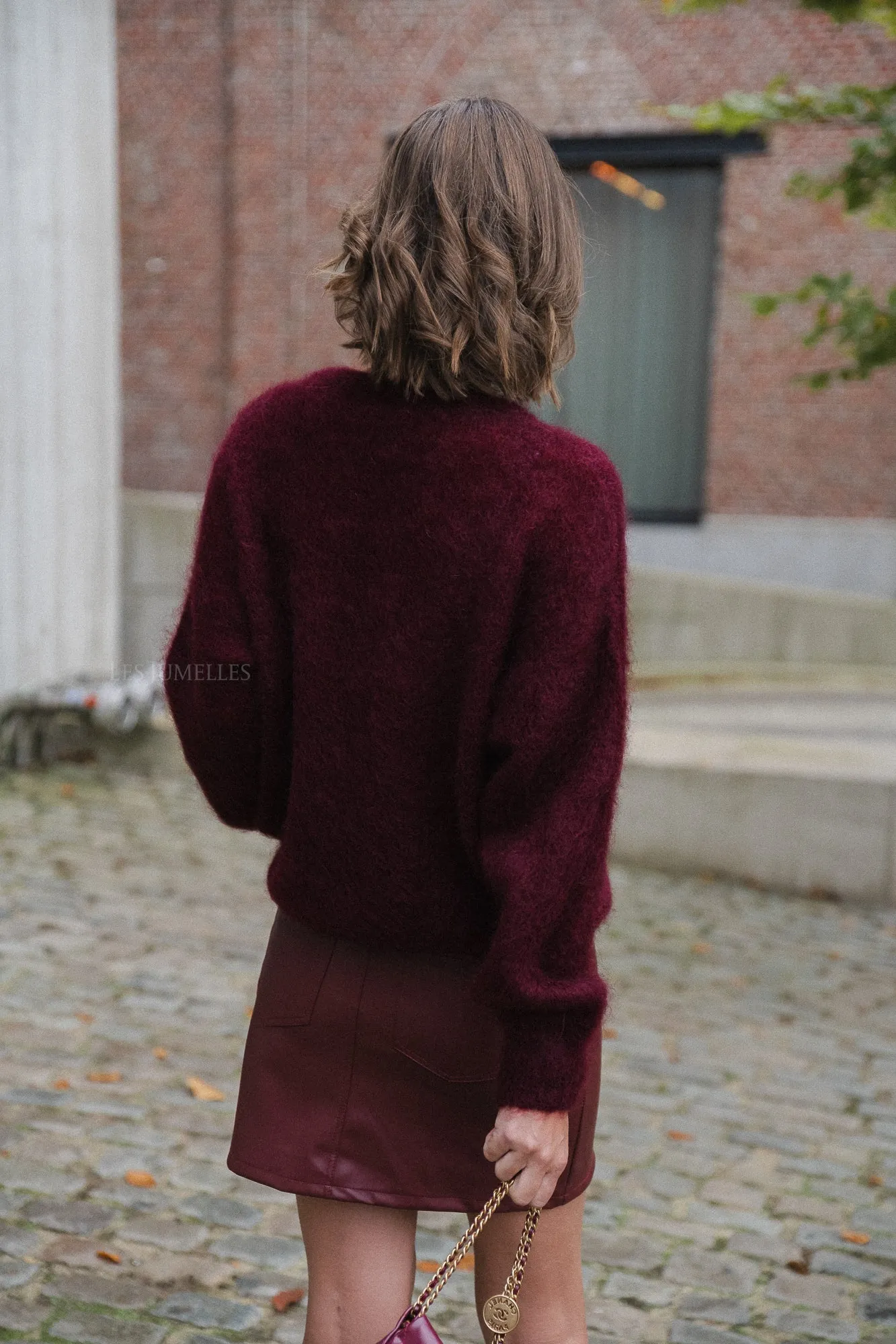 Susan skirt burgundy