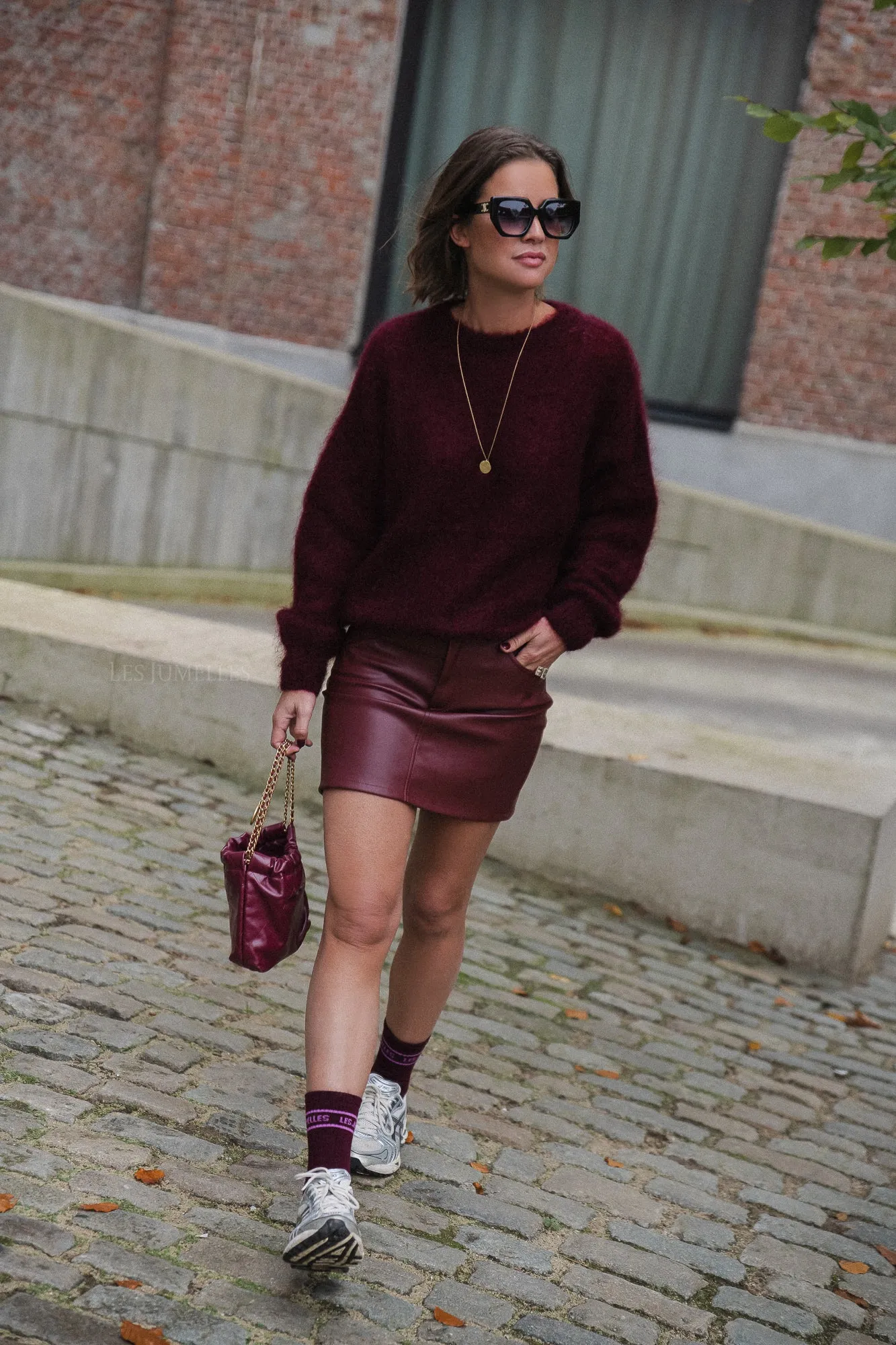 Susan skirt burgundy