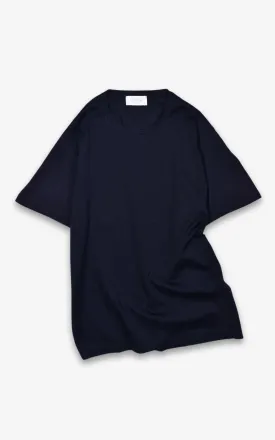 T-Shirt Mercerized Cotton - Navy