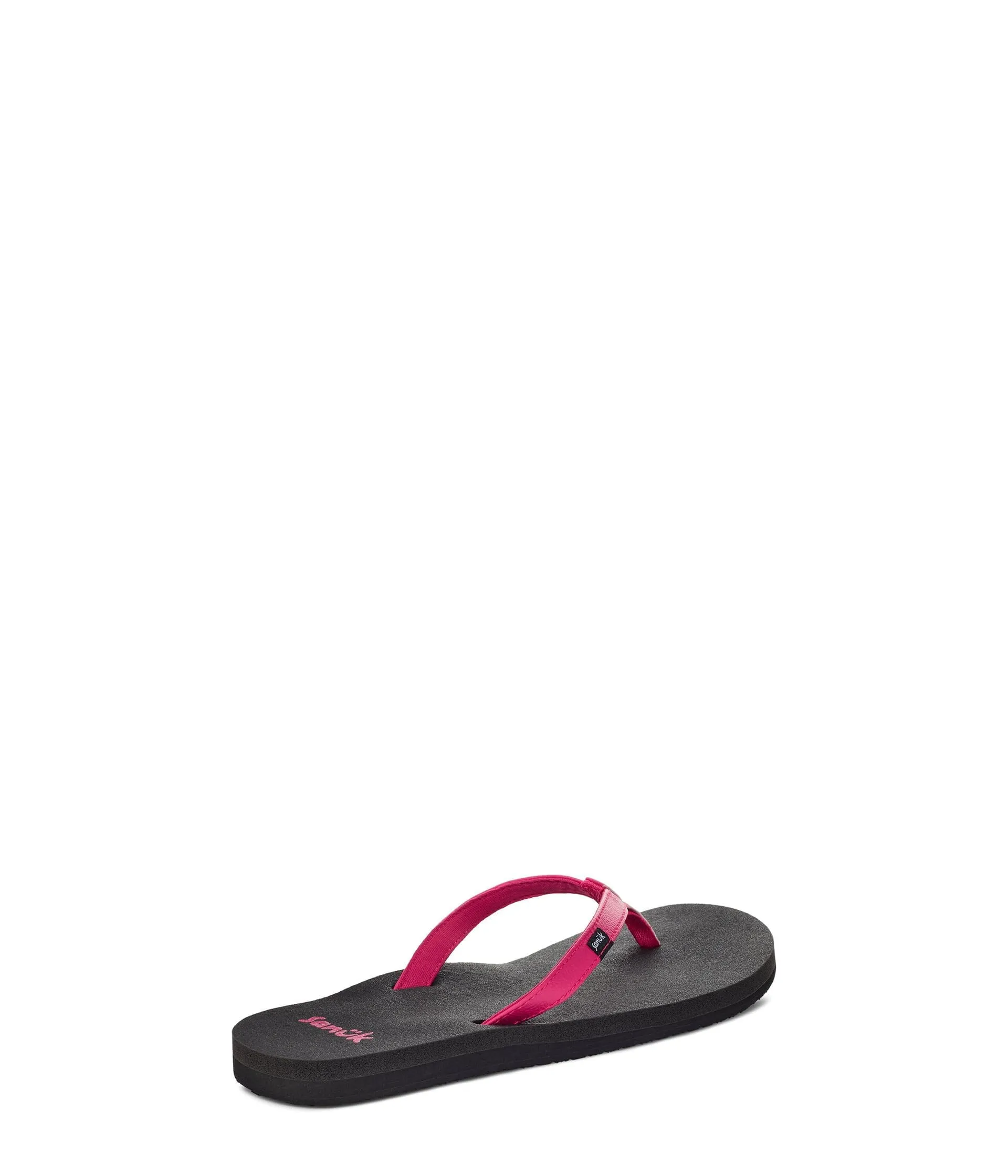 Women's Shoes Sanuk YOGA JOY Flip Flop Toe Post Sandals SWS10275 HOT PINK