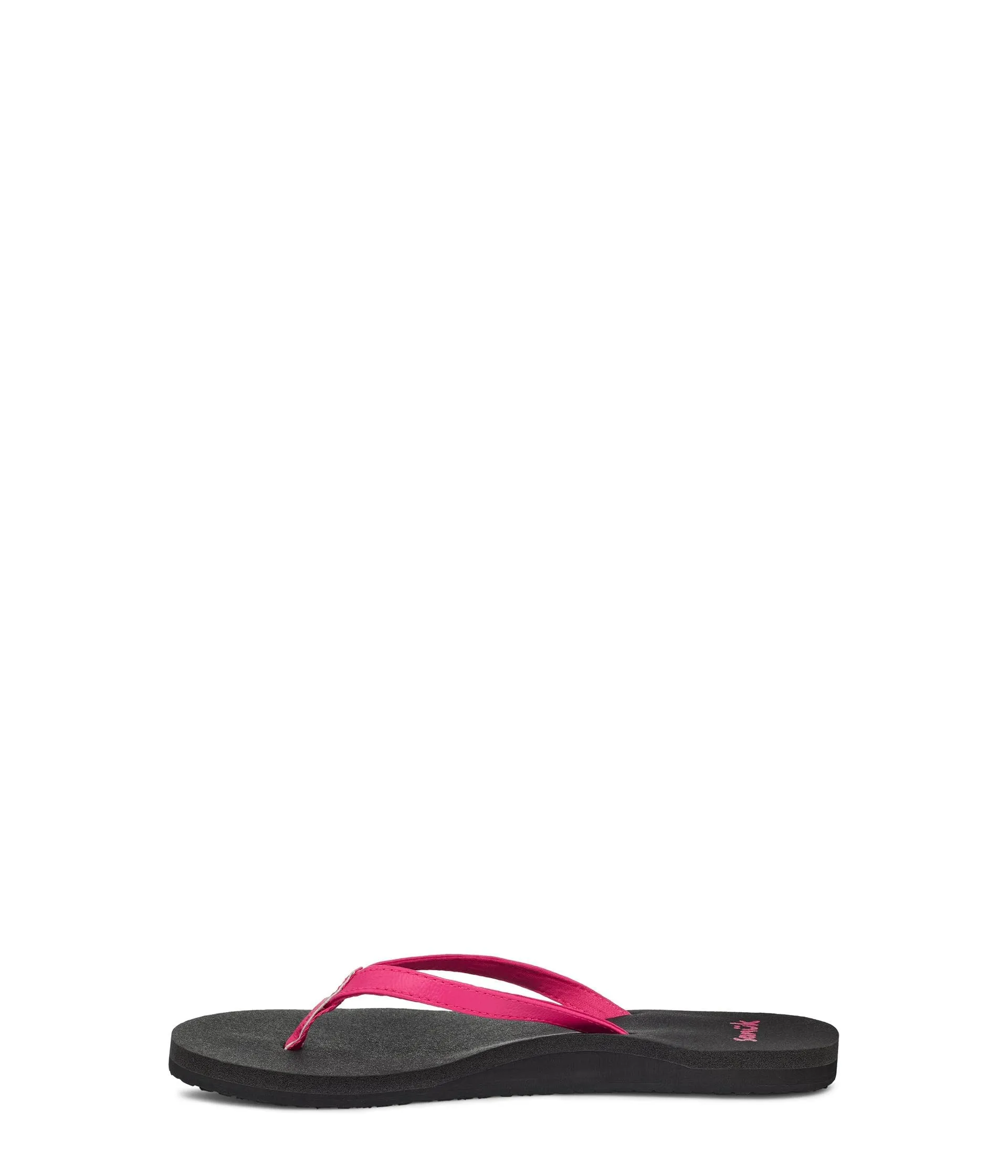 Women's Shoes Sanuk YOGA JOY Flip Flop Toe Post Sandals SWS10275 HOT PINK